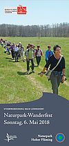 Titelbild Flyer Naturpark-Wanderfest 2018